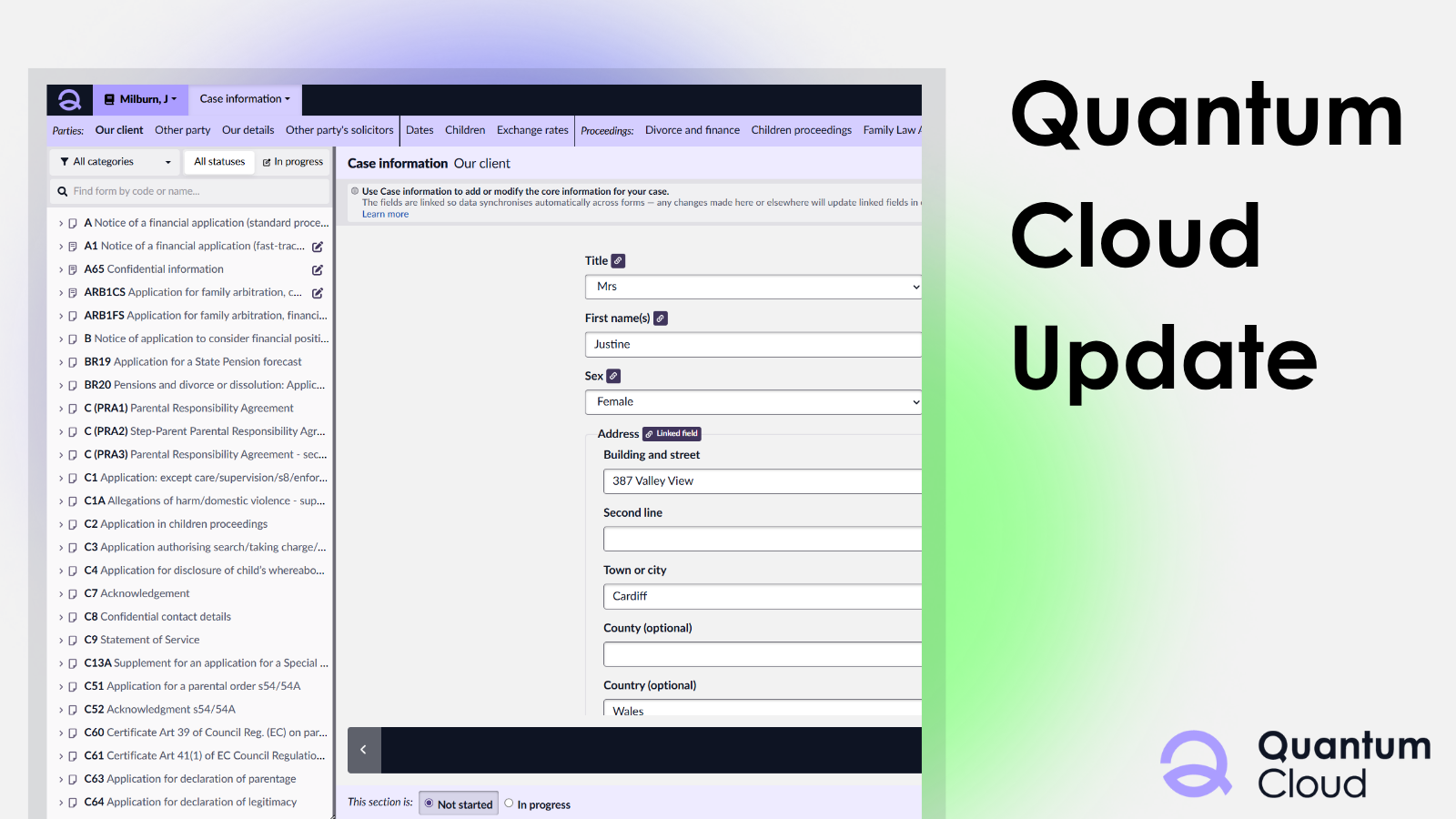 Form Updates 7