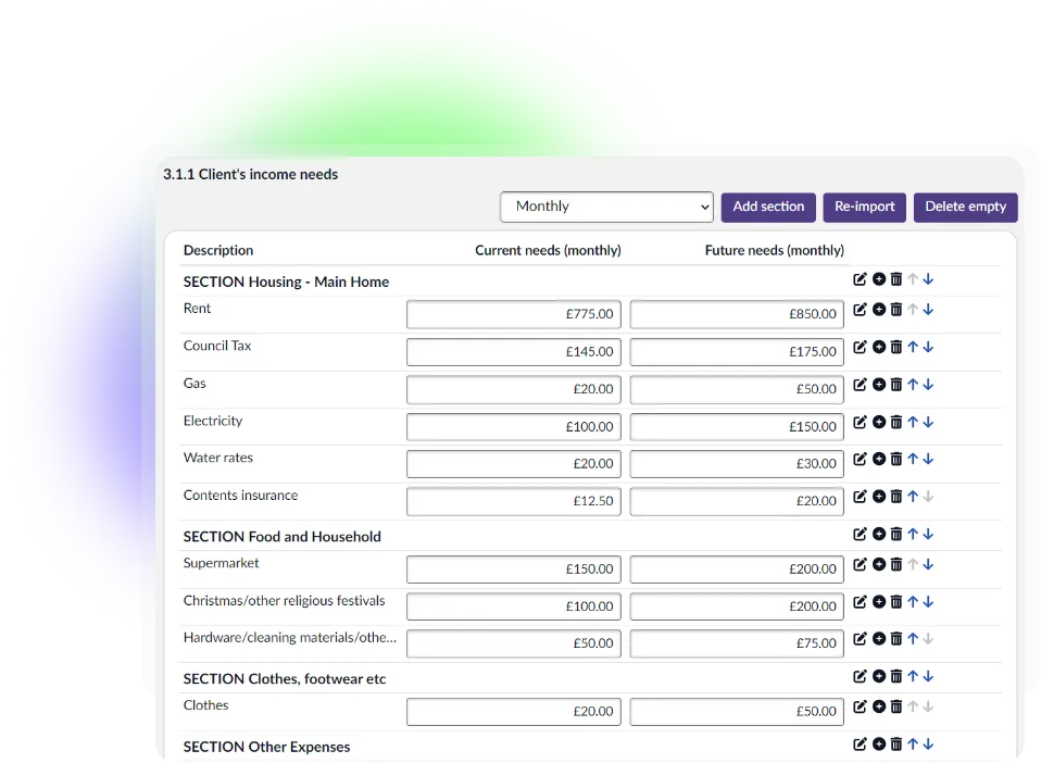 Homepage time saving